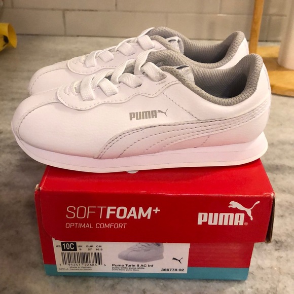 Puma Other - Brand new size 10C puma toddler sneakers (white)
